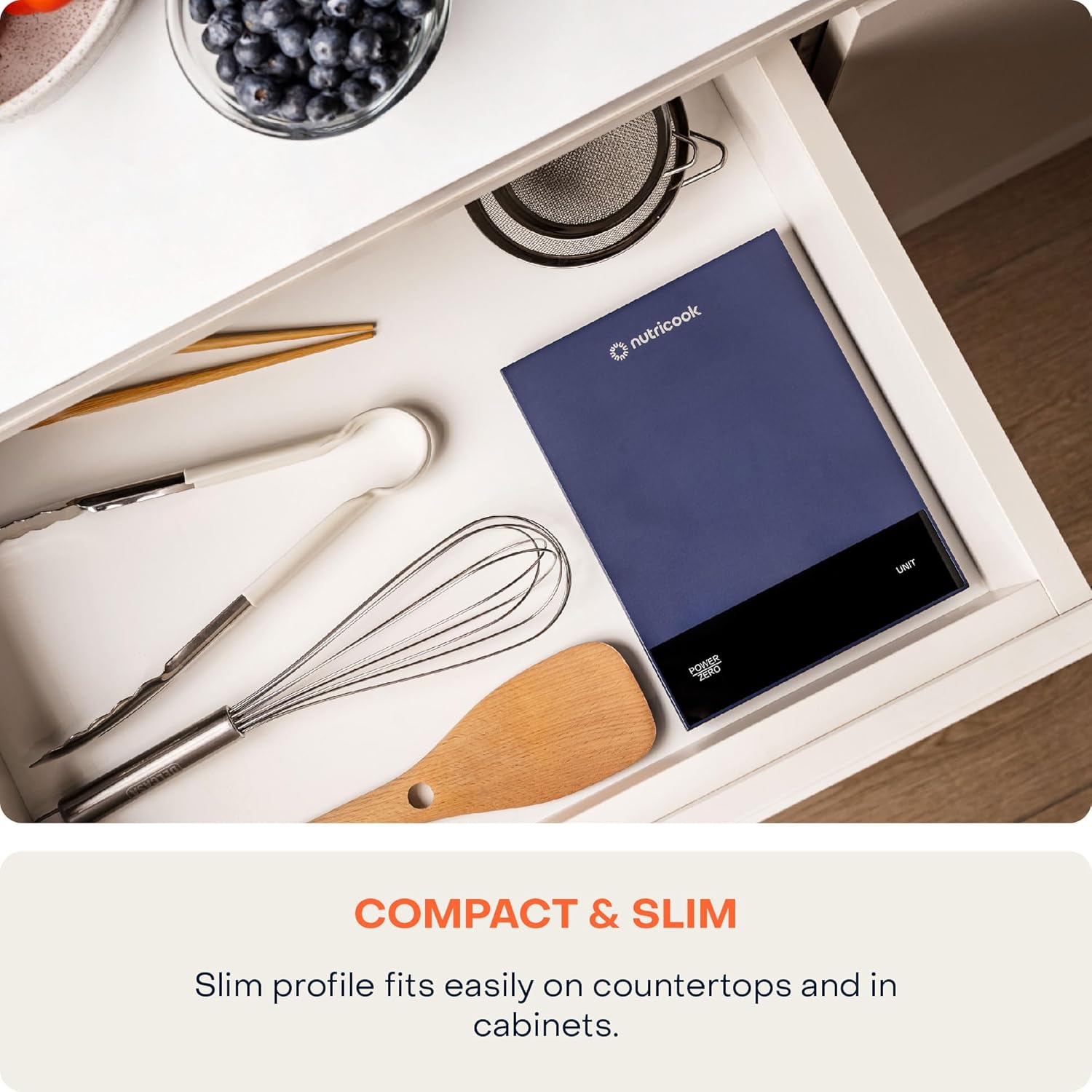 Nutricook Digital Kitchen Scale Blue - With Scratches