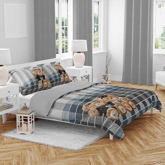 Shatta Comforter Set , 220×240 cm Soft  Bedding Blanket