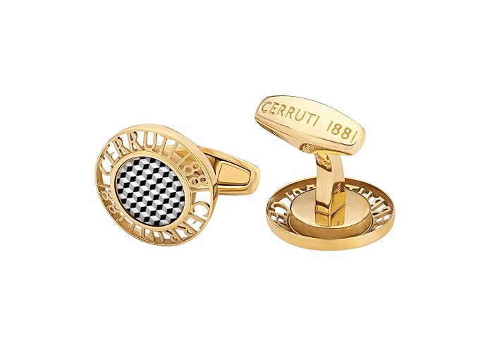 Cerruti 1881 Stainless Steel Shirt Cufflinks for Men