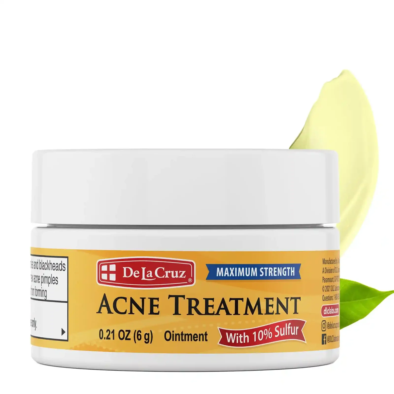De La Cruz Acne Treatment 10% Sulfur 6g