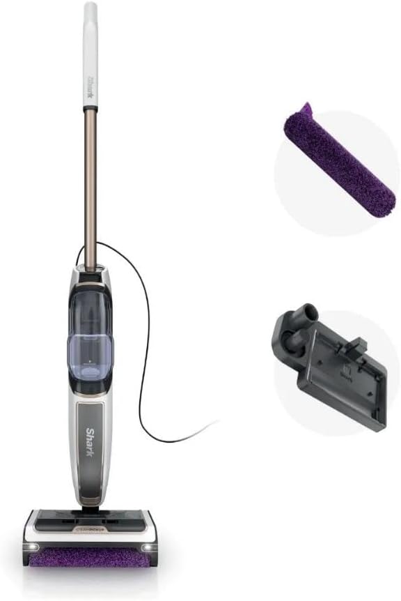 Shark SD200ME 3-in-1 Steam Mop for Hard Floors White - Used