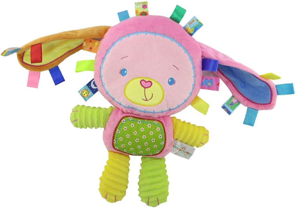 Plush Bunny Rattle for Newborn Babies