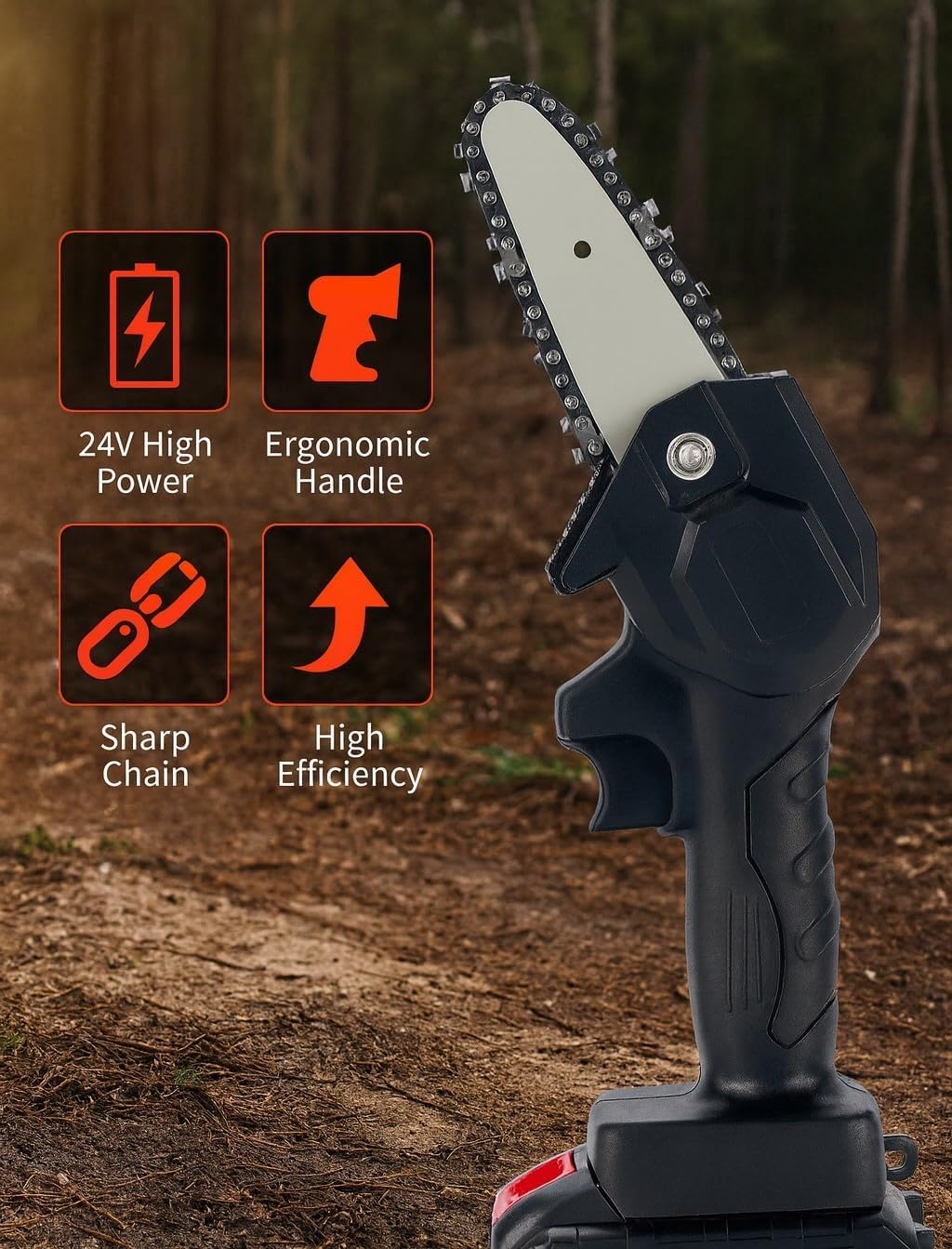 Generic 24V Mini Electric Chainsaw Set