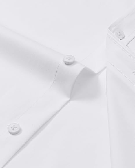Alimens & Gentle Men’s Button Down Shirt White