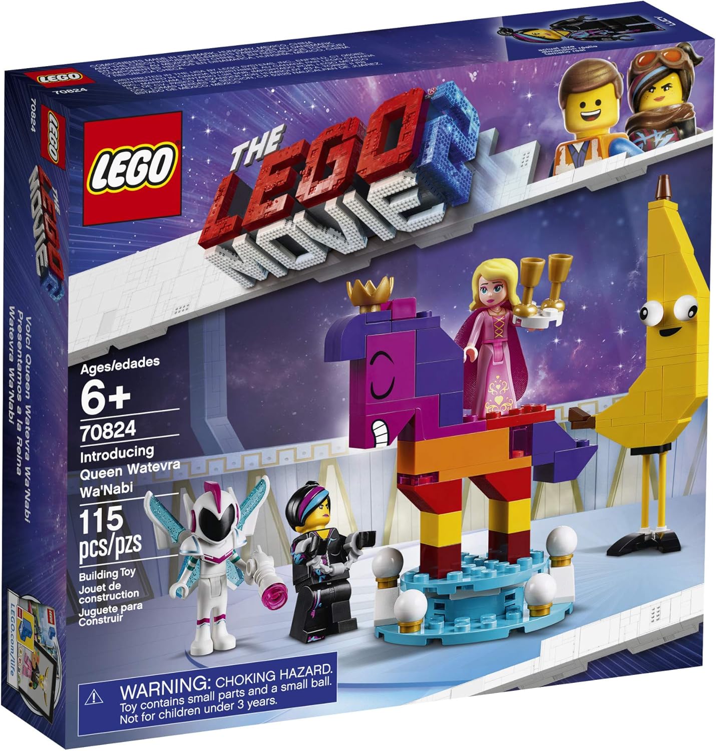 LEGO Queen Watevra Wa'Nabi Building Set – 115 Pieces