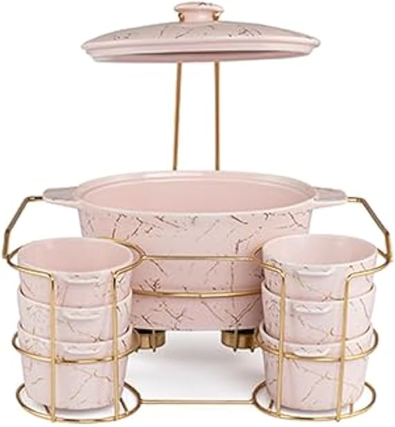 Lotus Soup Mug Set – 24 Pieces