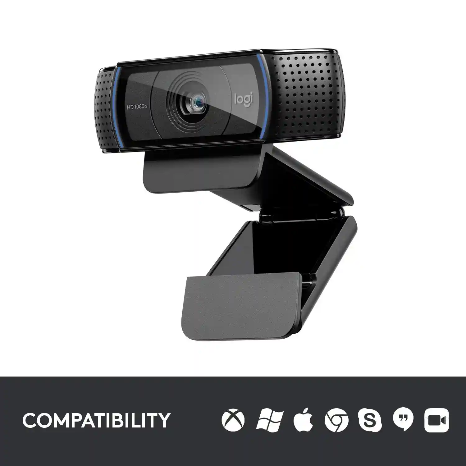 Logitech C920 HD Pro Webcam 1080p Black 960-000764