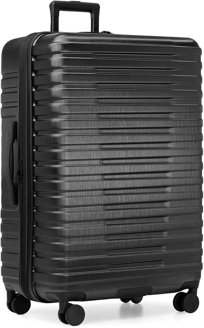 U.S. Traveler 30-Inch Soft Check-In Luggage Spinner Black - Scratches & Cut