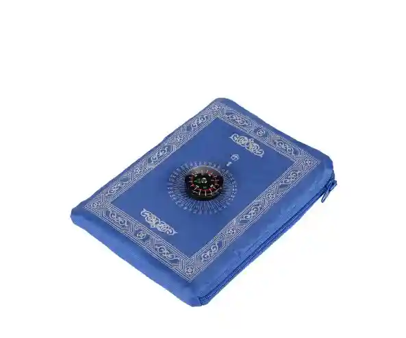 Muslim Prayer Mat Small Portable Travel Prayer Rug Lightweight Islamic Prayer Mat Multicolour Soft Prayer Carpet for Daily Use 18 cm Compact Size
