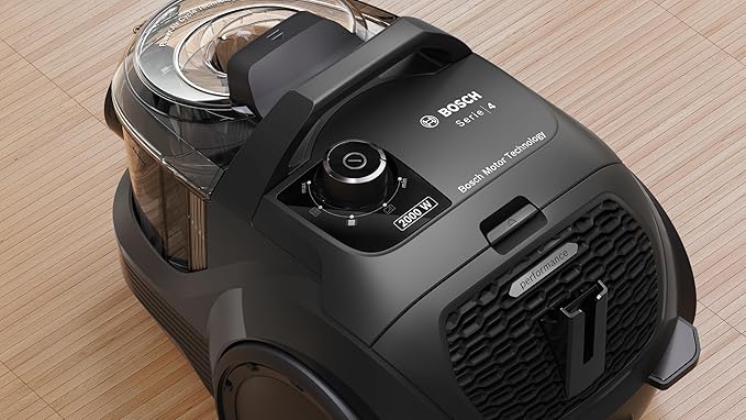 Bosch Series 4 Bagless Vacuum Cleaner 2000W BGS21WBAGB Black - Used