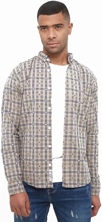 White Rabbit Printed Men Long Sleeve Shirt