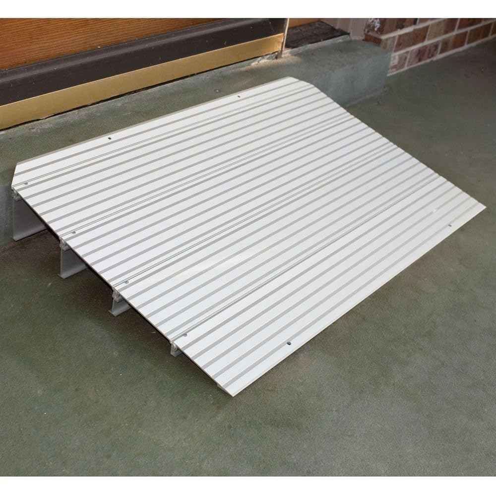 Rage Powersports Silver Spring Aluminum Threshold Ramp 4.25 Inch Damage Box