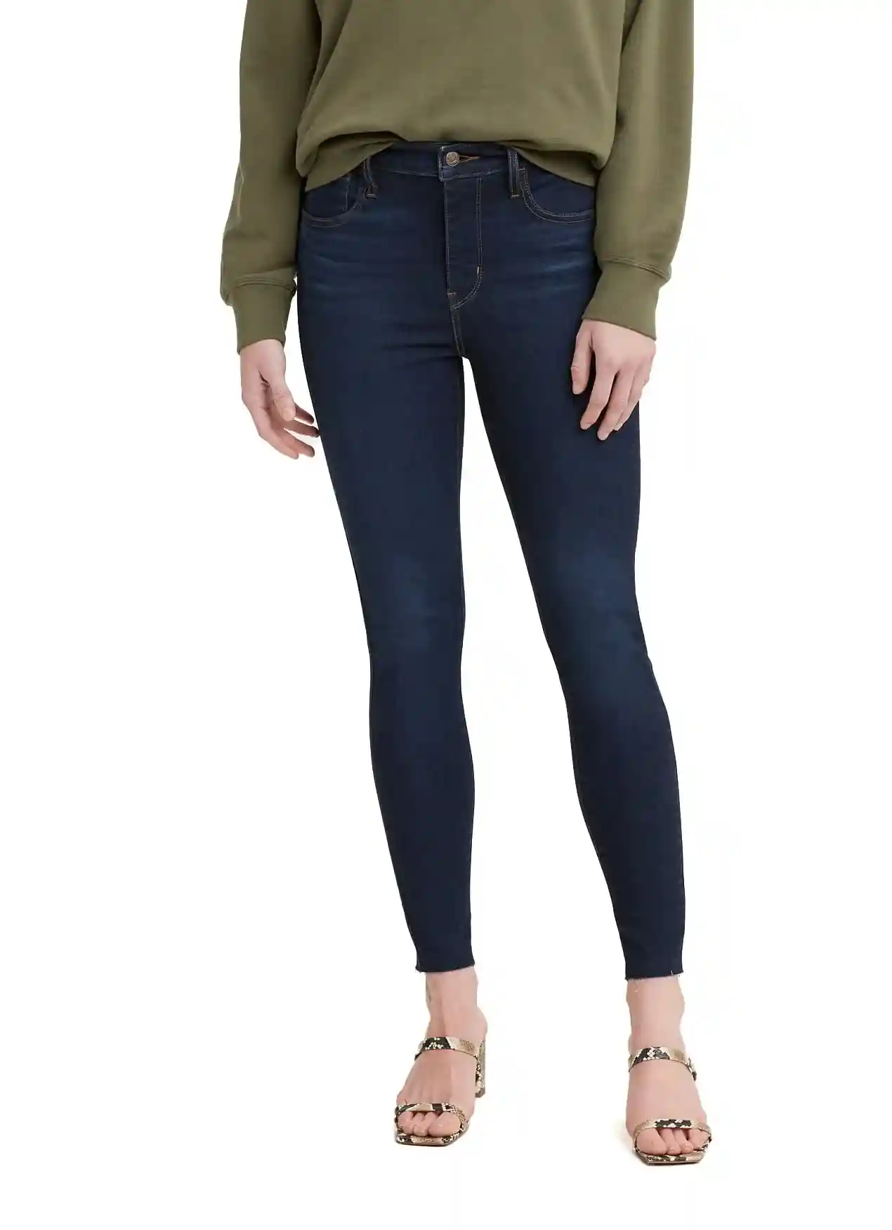 Levi’s Women 720 High Rise Super Skinny Jeans Dark Indigo