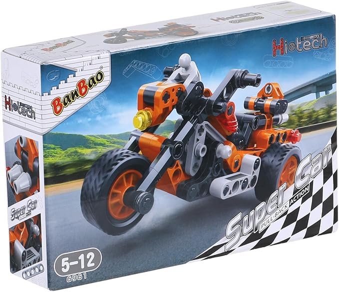 BanBao 6961 Bullet Super Car Building Set for Kids