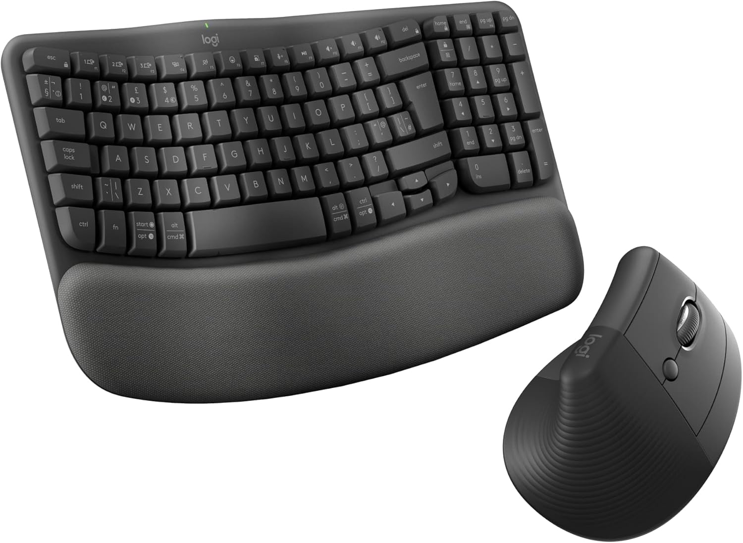 Logitech Wireless Keyboard and Mouse Combo  (Scratch in the mouse)
