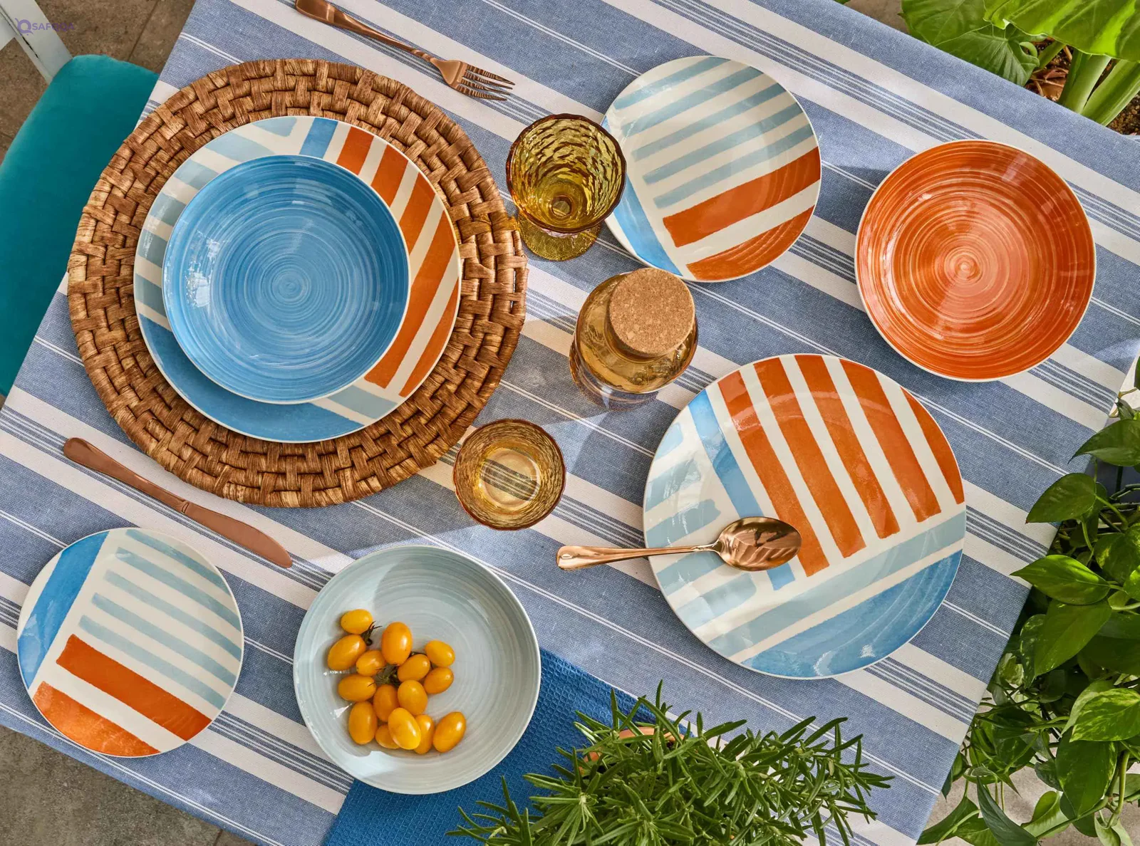 Tognana Portofino Porcelain Dinner Set – 18 Pieces