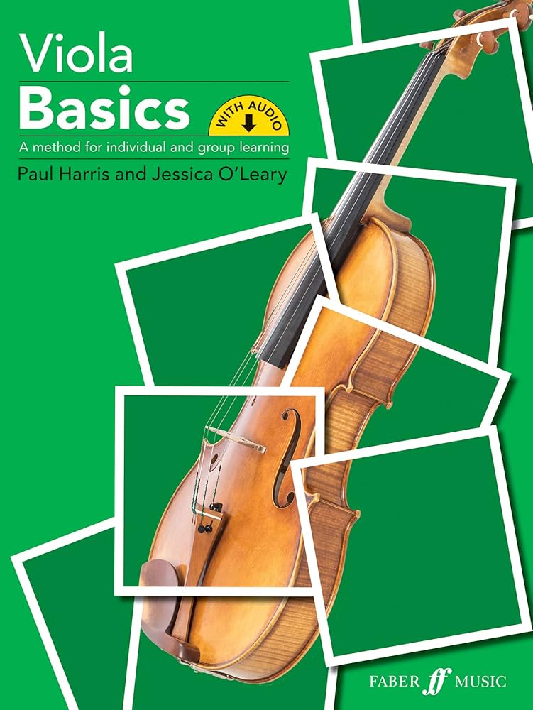 Beginner Viola Instruction Book – Basic Playing Techniques & Music Reading