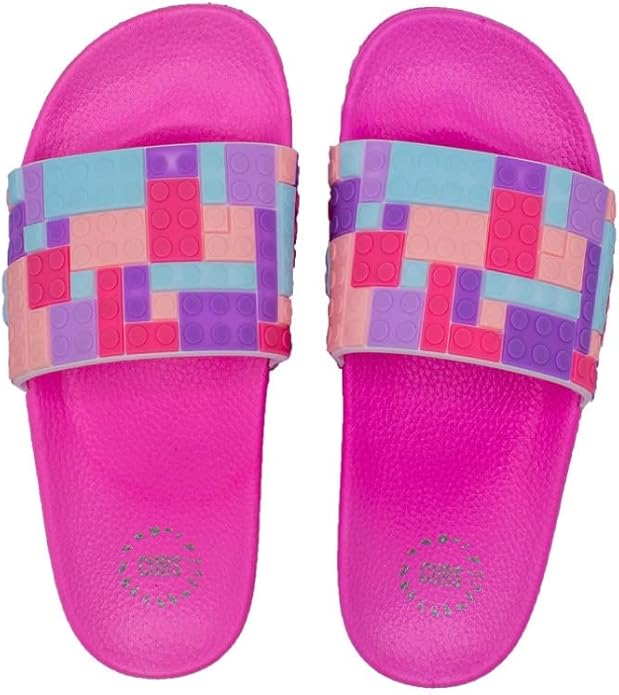Cubs Lego Girls Slides Pink