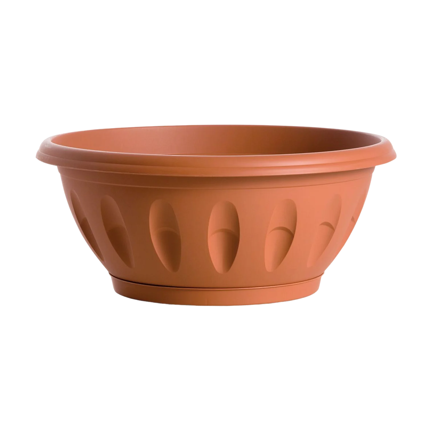 Bama Alba Plant Pot with Saucer – Stylish Planter Set