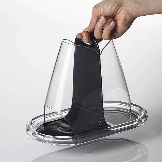 Omada Crystal Line Acrylic Holder for Coffee, Tea or Sugar Bags
