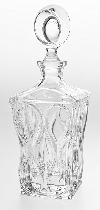 Bohemia Bottle  Elegant Glass Tableware Design