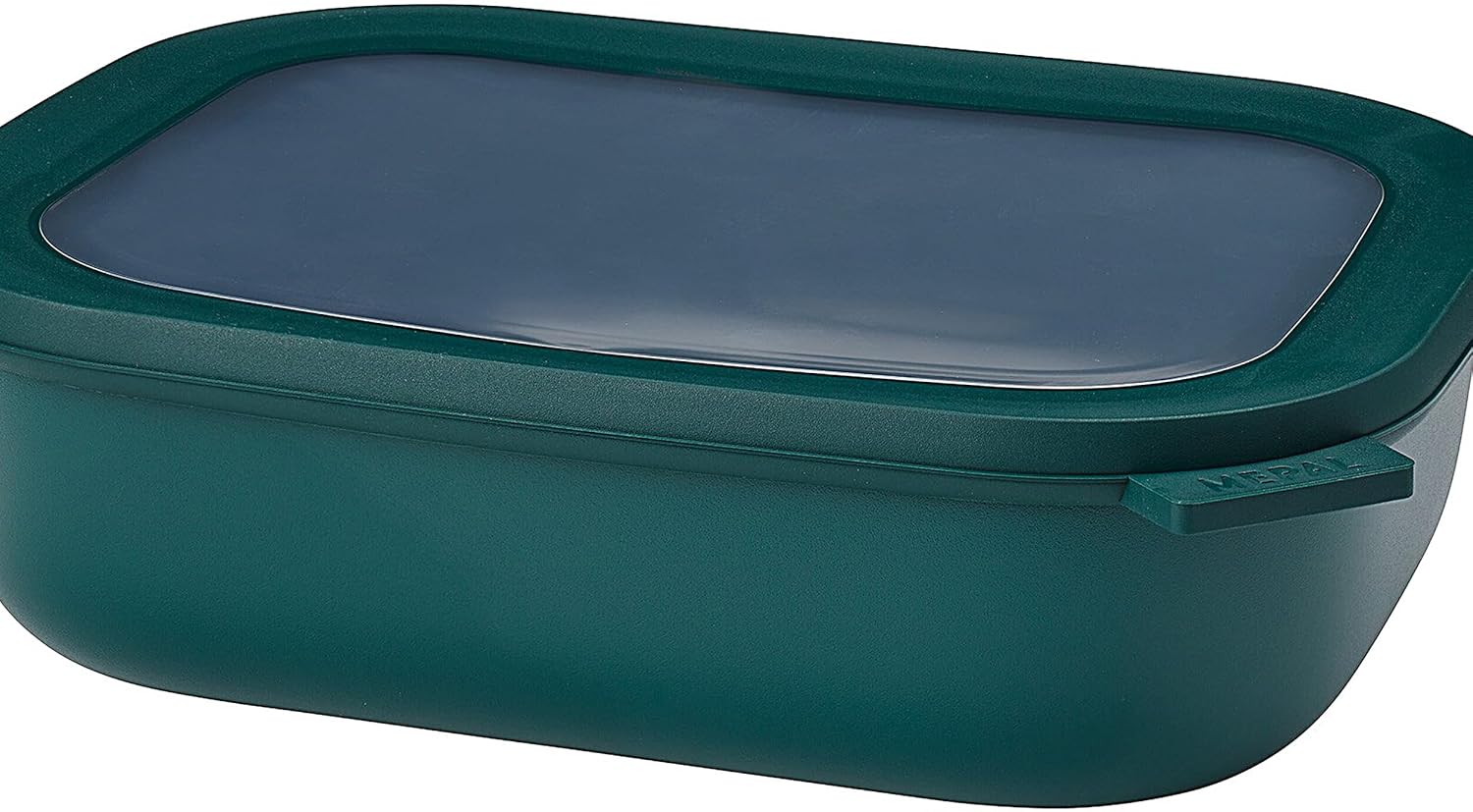 Mepal Cirqula Rectangular Food Storage Bowl 2000ml – Airtight Freshness and Leakproof Convenience