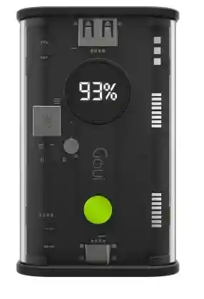 Goui 20000mAh Power Bank, Fast Charging Portable Charger with Quick Charge 3.0 & Power Delivery, Digital Display, Black