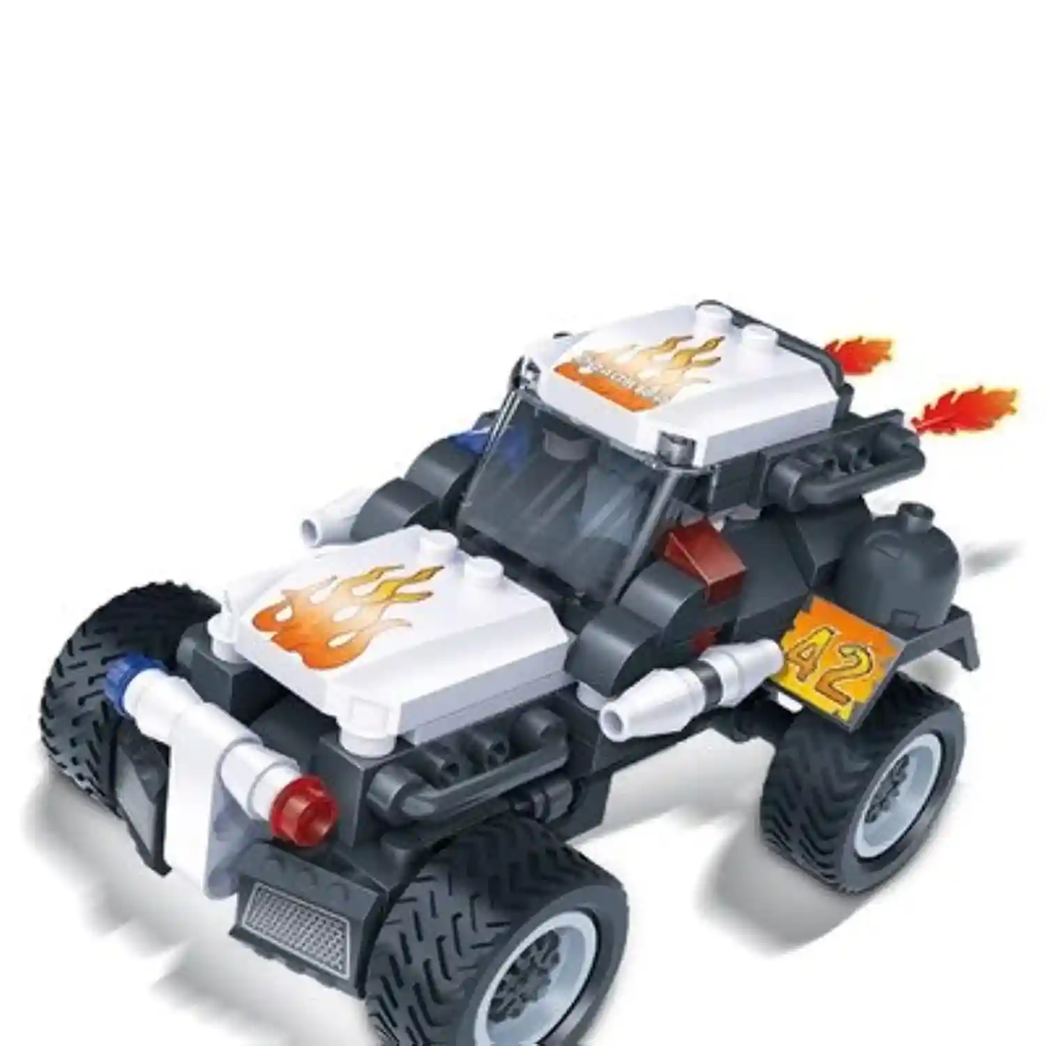 BanBao Four-Wheel Toy Car for Kids – Durable Build Vehicle with Smooth Rolling Wheels