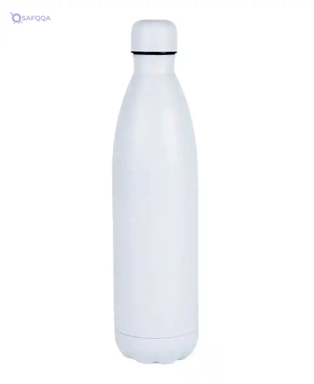 Nessan Stainless Steel Insulated Sport Water Bottle 750ml White