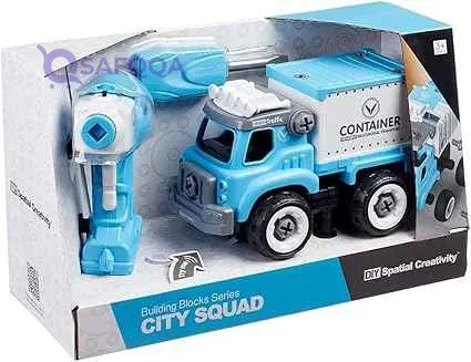DIY Kids Truck Building Blocks