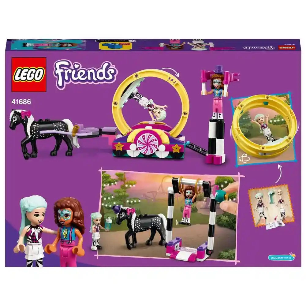 LEGO Friends Magical Acrobatics 41686 Building Kit 223 Pieces Creative Set