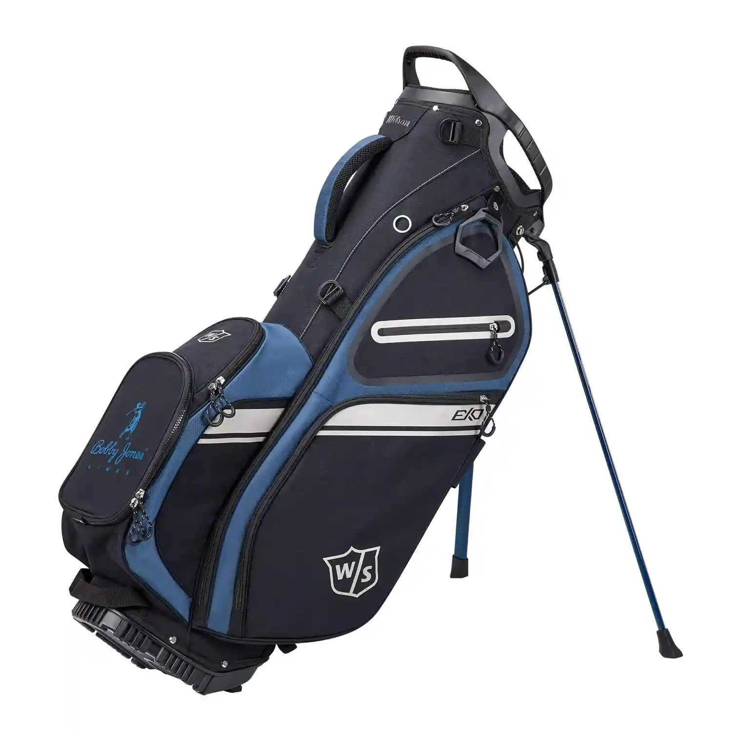 Wilson EXO Carry Golf Bag Men Black Blue (Damaged Box)