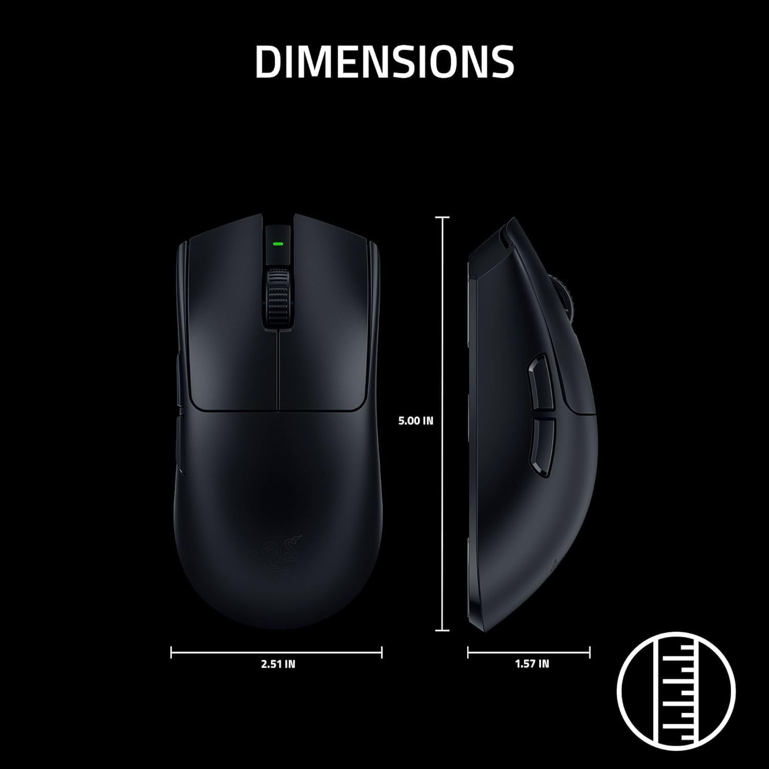 Razer Viper V3 Pro SE Wireless Gaming Mouse 35K DPI Black