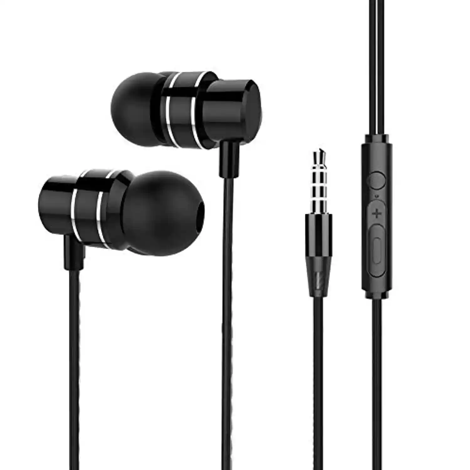 Keendex Metal In-Ear Earphones Strong Bass Music Headset with Tuning Key