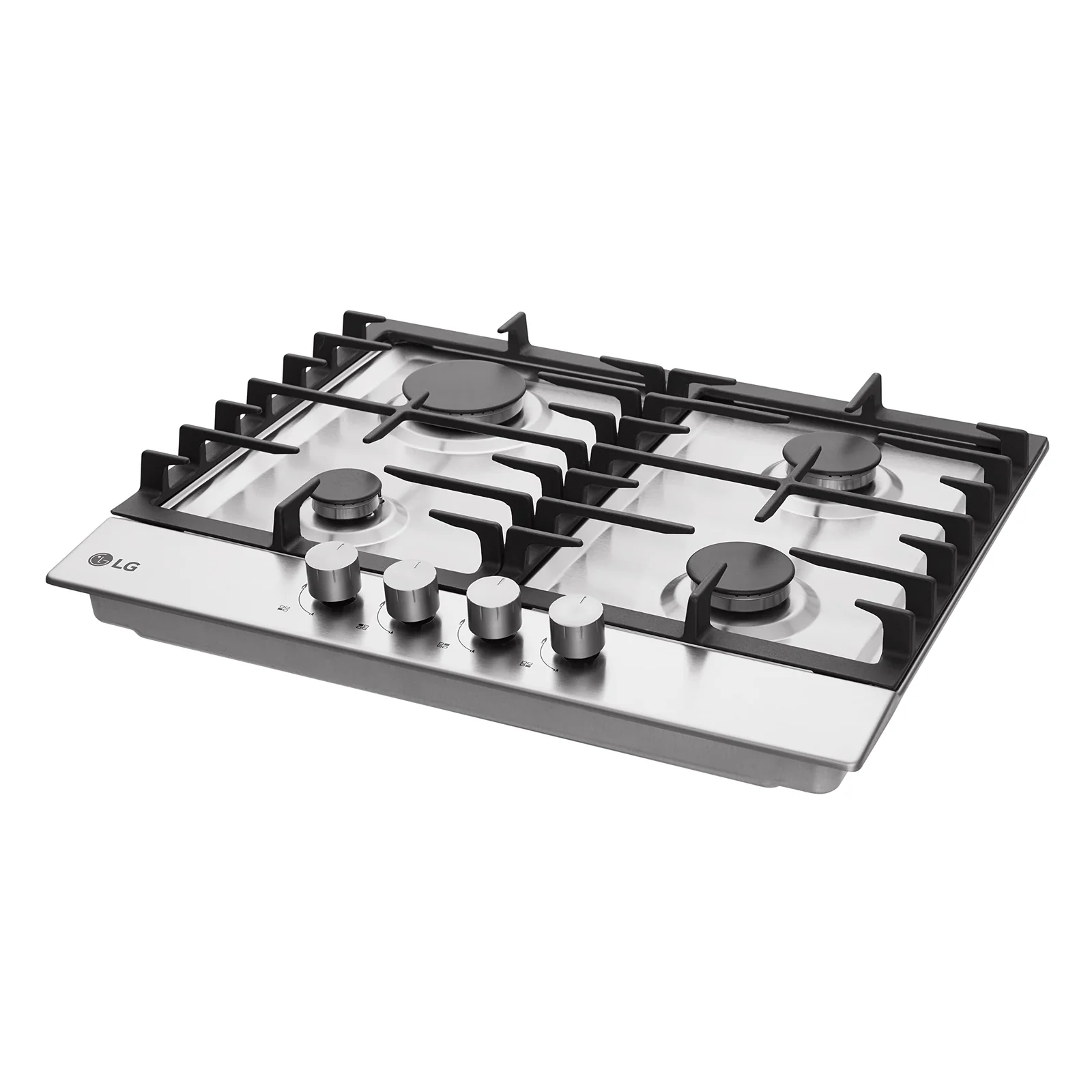 LG Built-in Gas Hob with 4 Burners – Front Control Panel