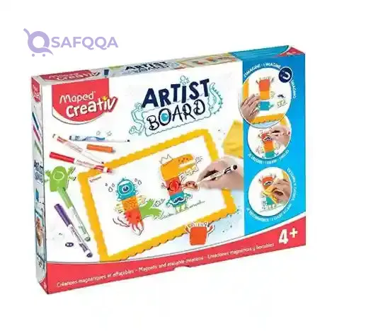 Maped 9-Piece Coloring Pen Set for Kids and Board Kit