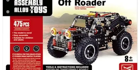 Xin-Long Off-Roader Intelligent Assembly Toy