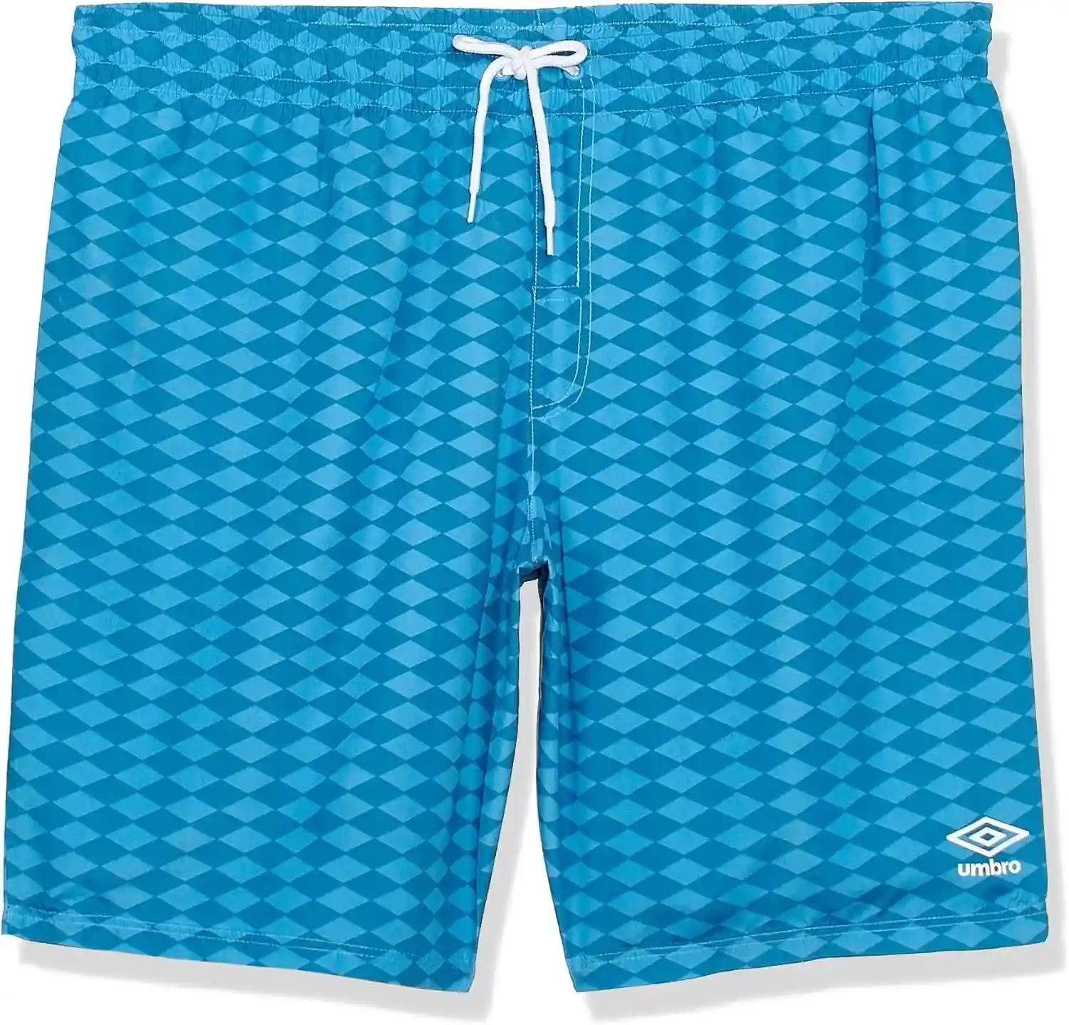 UMBRO Men’s Sports Shorts Comfortable Fit Lightweight Athletic Training Shorts Breathable Fabric Sky Blue Color Gym Running Fitness Wear