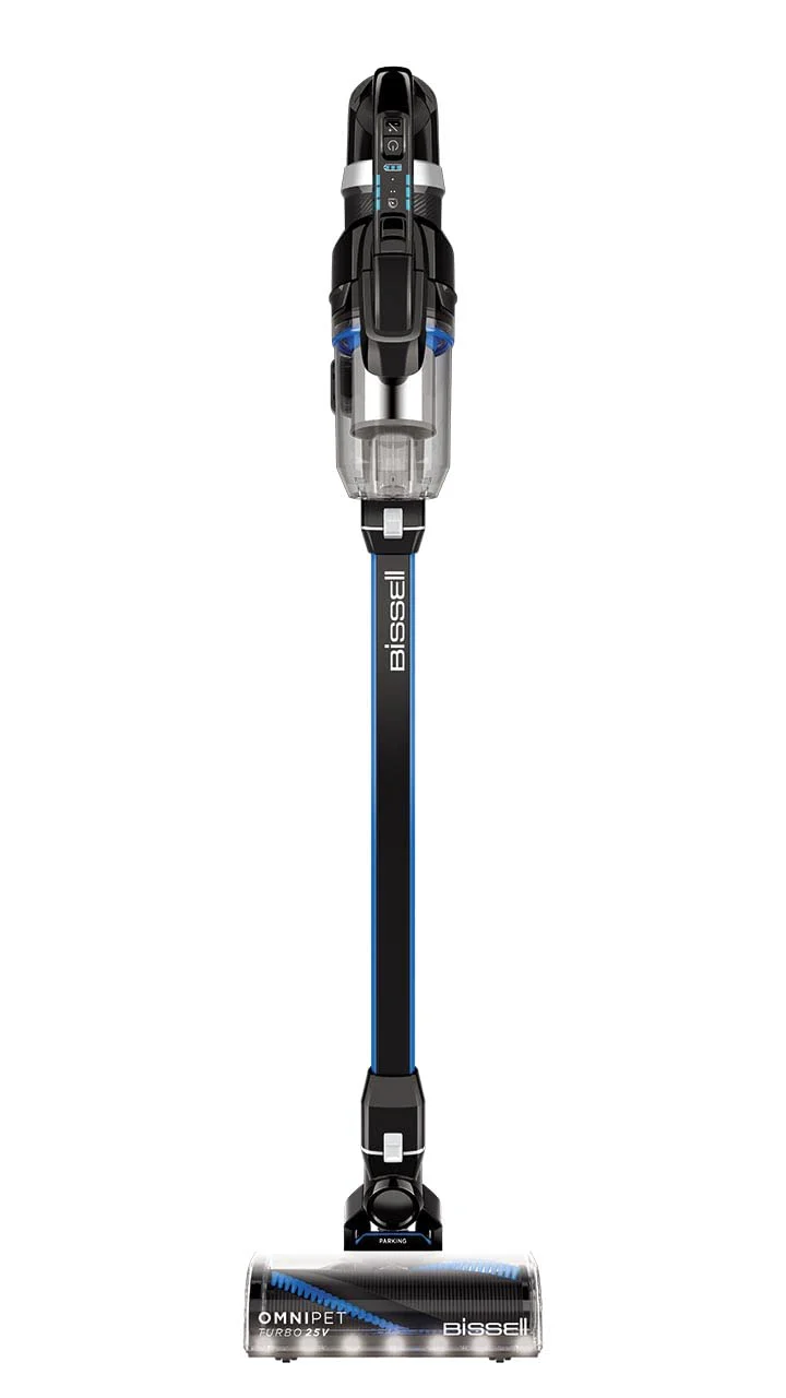 BISSELL OMNIPET TURBO Cordless Handheld & Stick Vacuum – Home & Pet Hair Cleaning