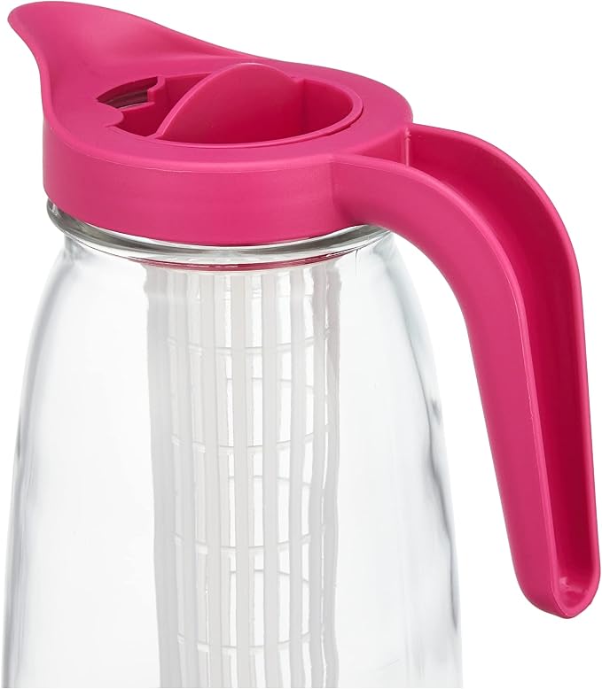 Borgonovo Serving Jug with Filter – Elegant and Practical Beverage Pitcher