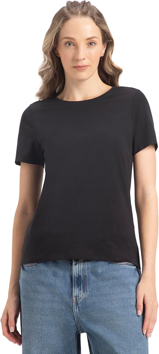 Jockey Women’s Short Sleeve T-Shirt Black