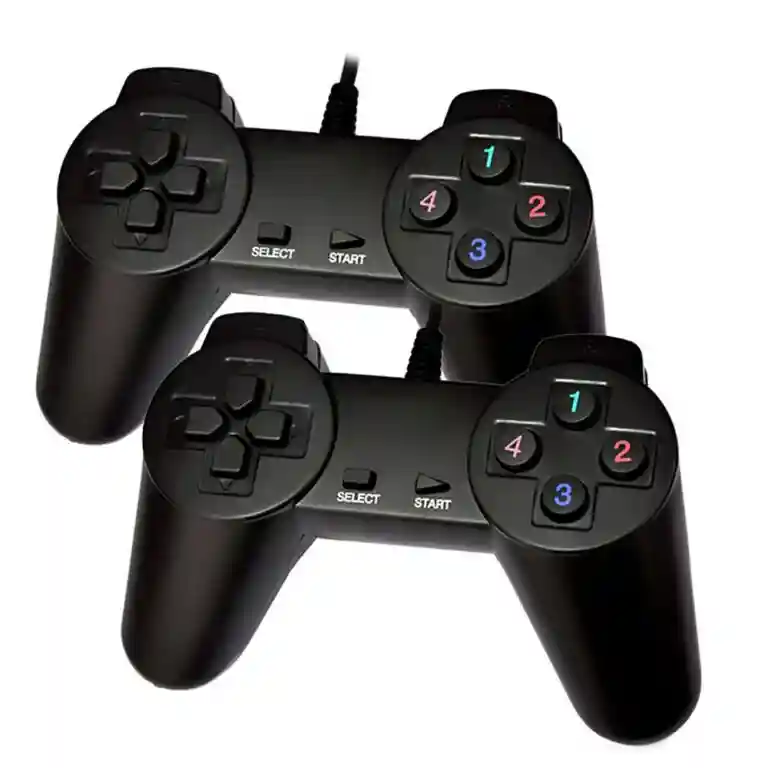 Dual Control PC Game Joystick – High Precision Ergonomic USB Gaming Controller for Smooth PC Gameplay