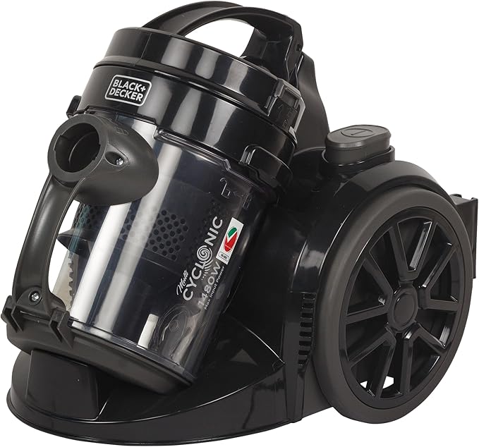 Black+Decker Bagless Vacuum Cleaner 1480W VM1480-B5 – Black (Scratched + Damaged Box)