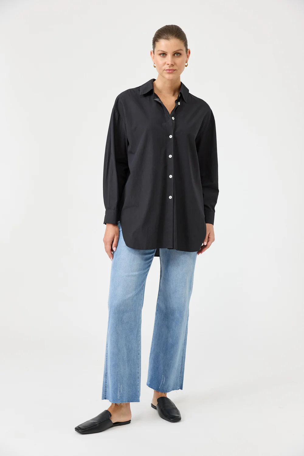 FIRE WOOD Women’s Basic Shirt Casual Comfortable Everyday Top