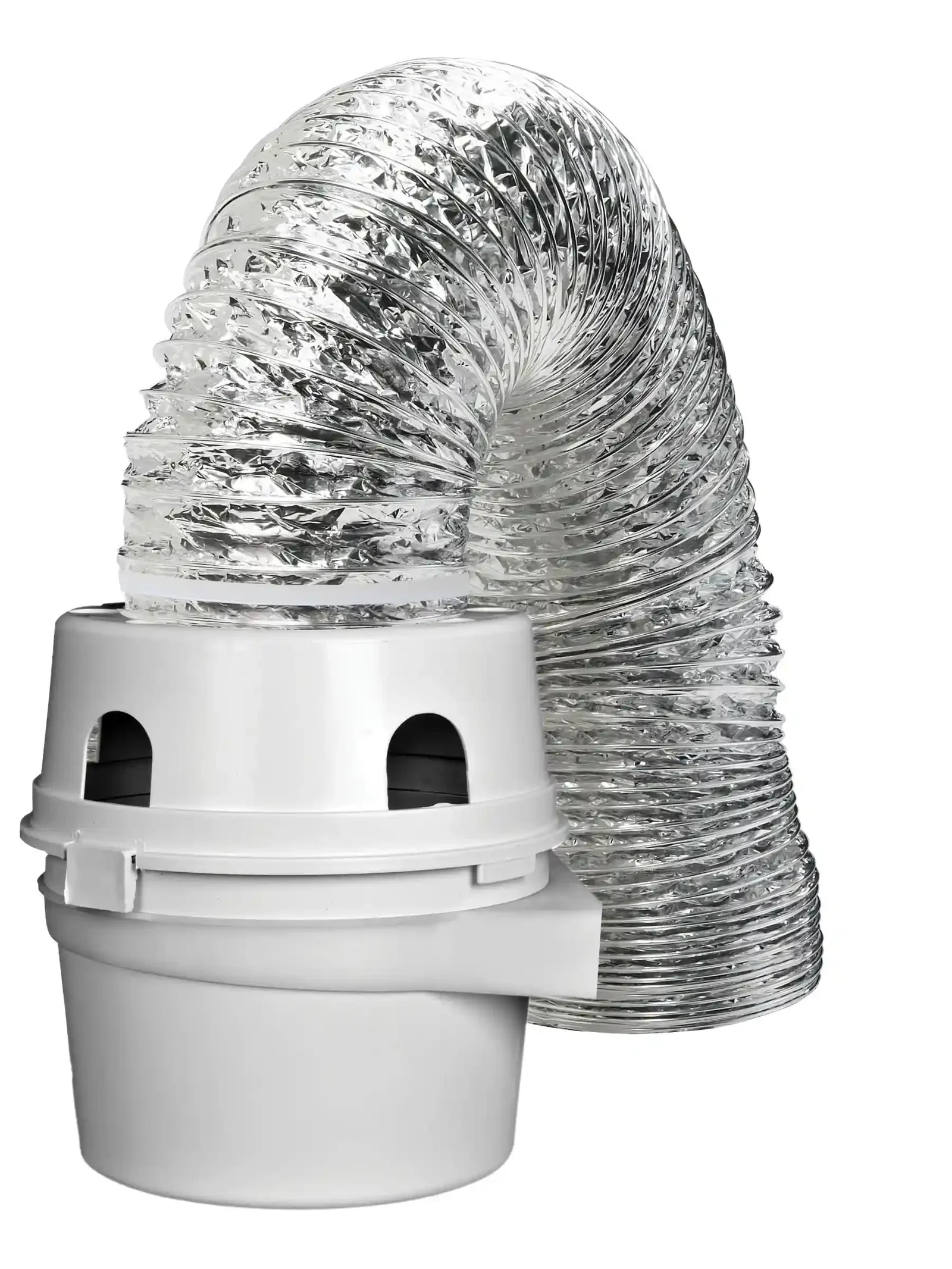 Generic 4 Inch Vent Exhaust  White Damage Box