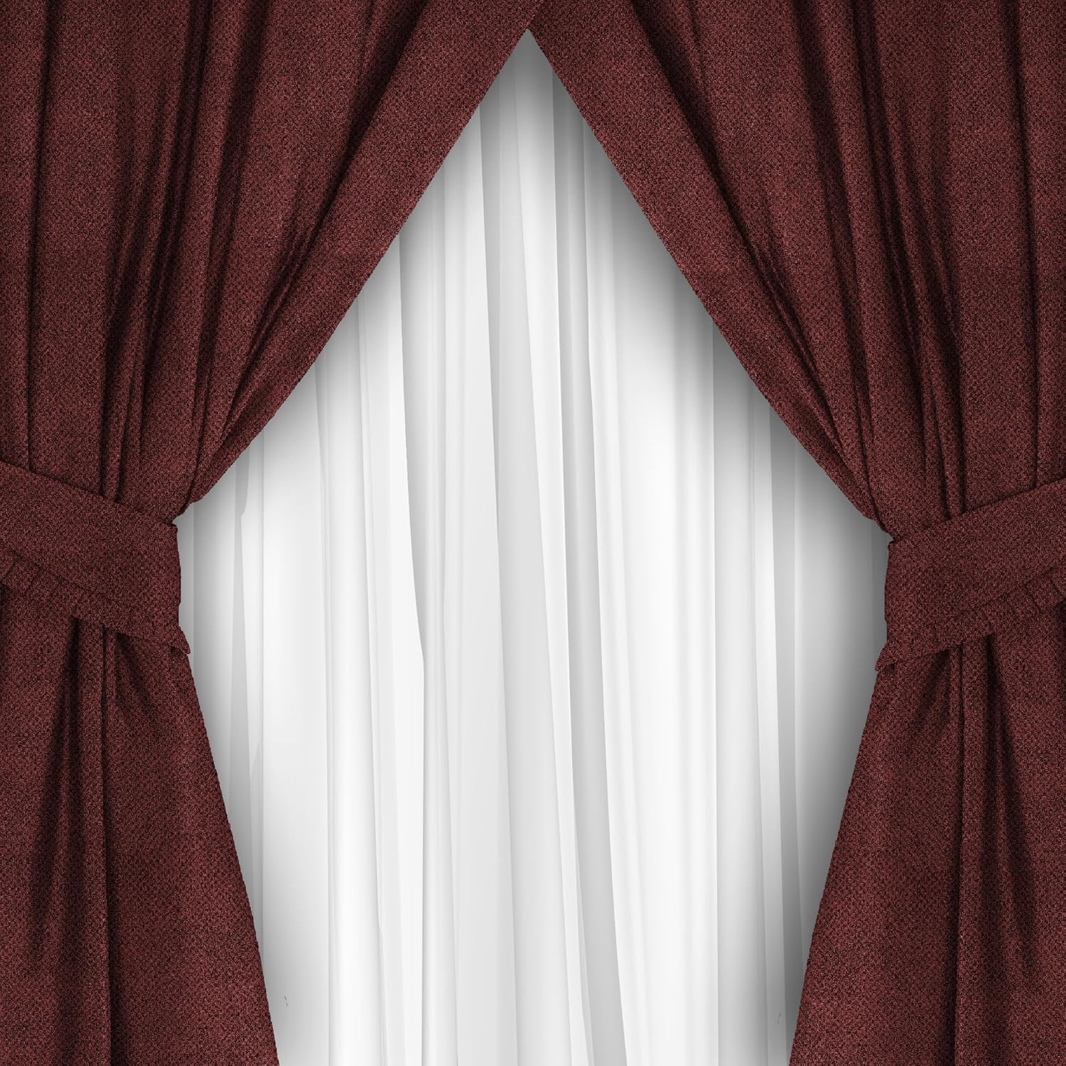 Naguib Selim Double Curtain for Living Room & Bedroom