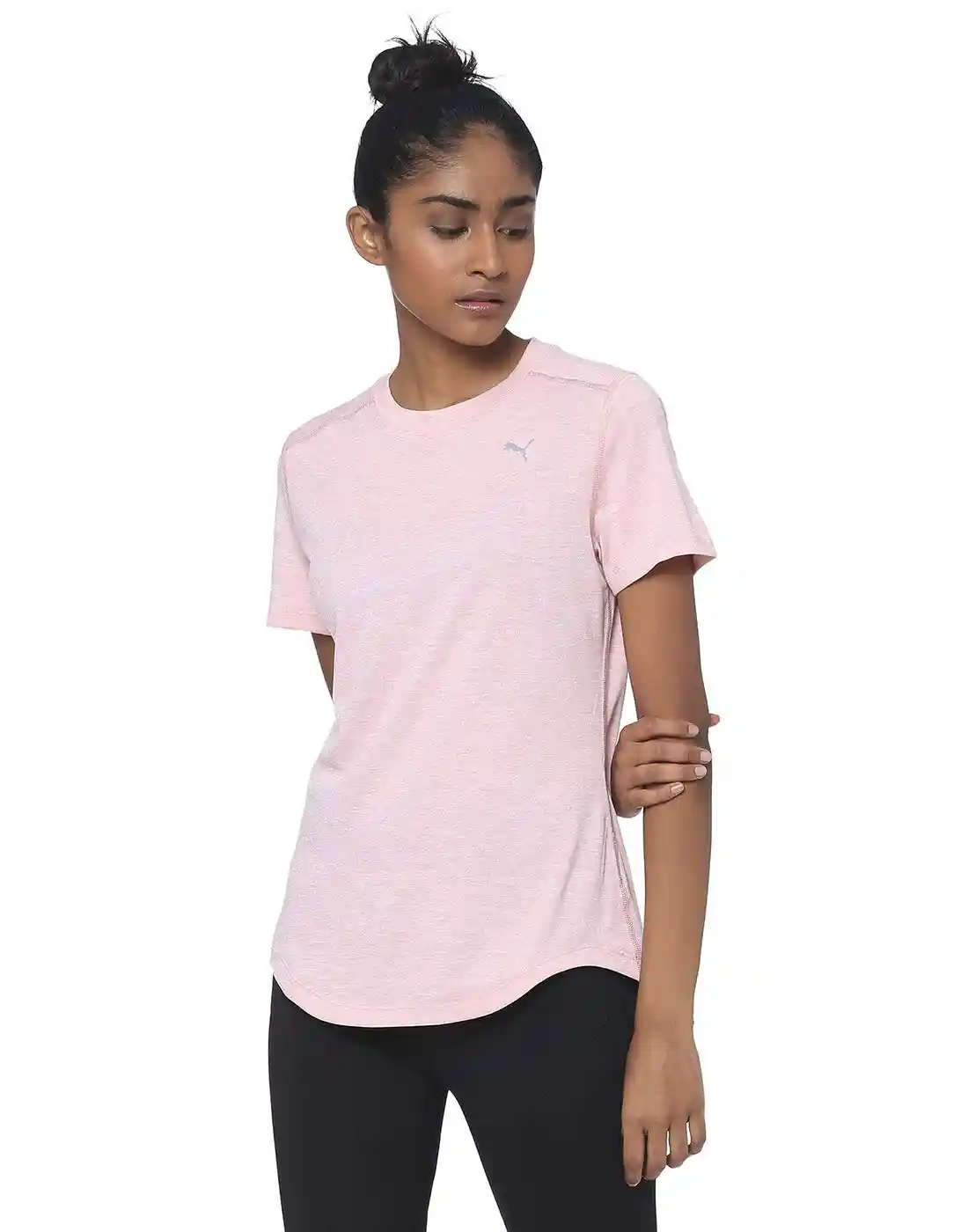 PUMA Women’s Short Sleeve T-Shirt, Comfortable Everyday Sportswear Top