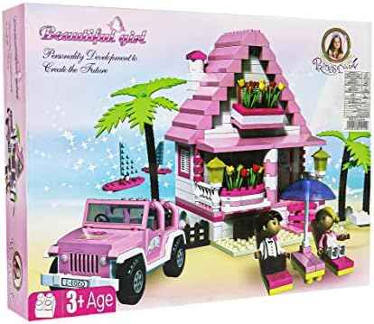 Beach House Block Puzzle Toy for Girls