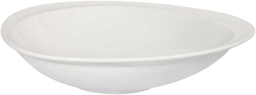 Royal Porcelain Soup Plate 20.5 × 22 cm – Elegant and Durable Everyday Serveware