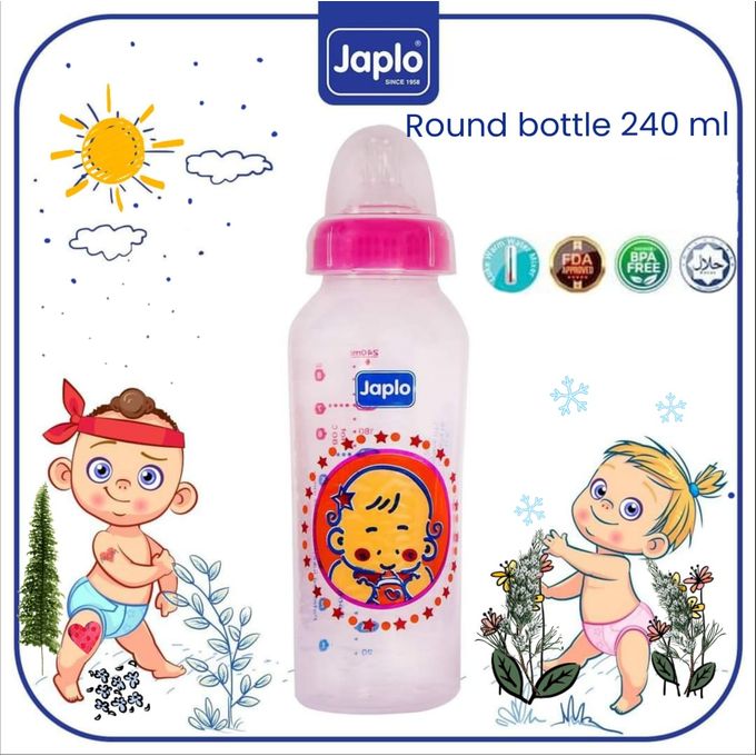 Jablow R-Band Baby Feeding Bottle 240ml – Safe & Comfortable Infant Milk Bottle
